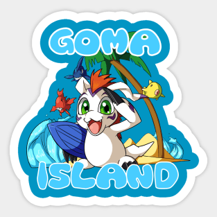 Goma Island Sticker